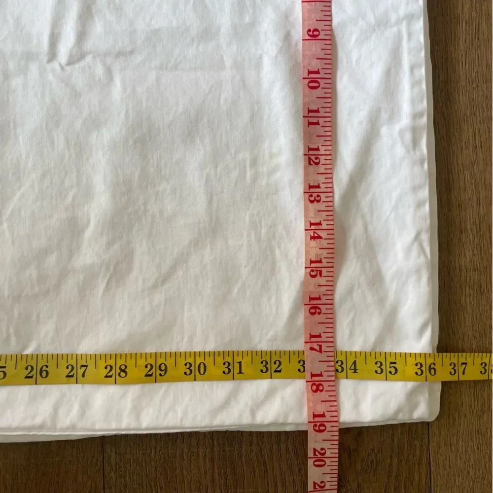 RH Restoration Hardware Italy 2 King Pillowcases 19x36" 100% Cotton - Picture 6 of 7